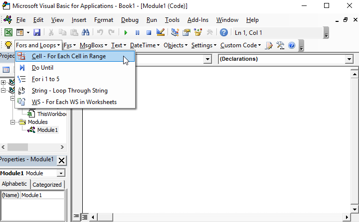 How To Use Excel VBA For Loop through Defined Range