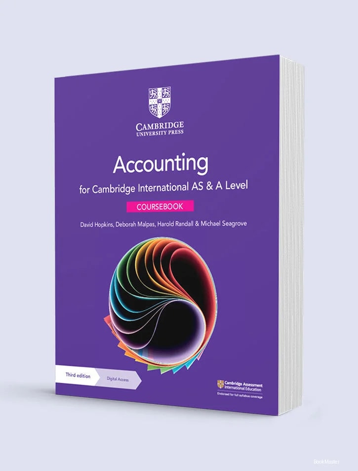 Cambridge International AS and A Level Accounting Coursebook with Digital Access (2 Years) 3ED