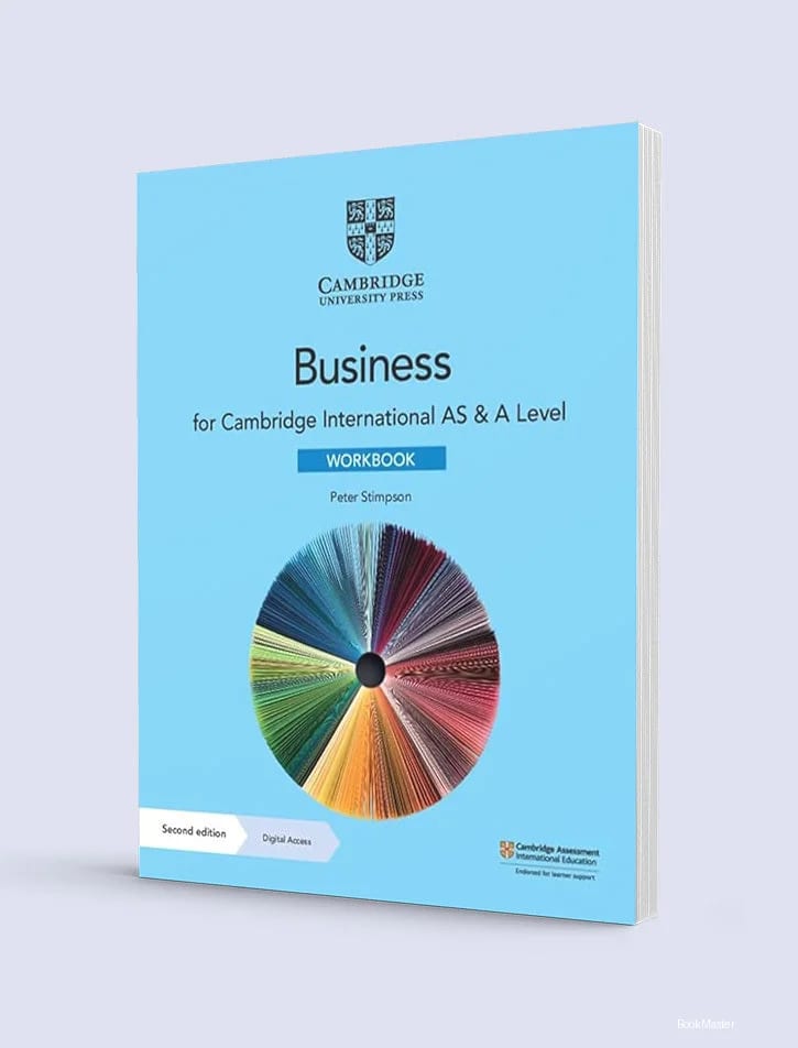 Cambridge International AS and A Level Business Workbook with Digital Access (2 Years) 2ED