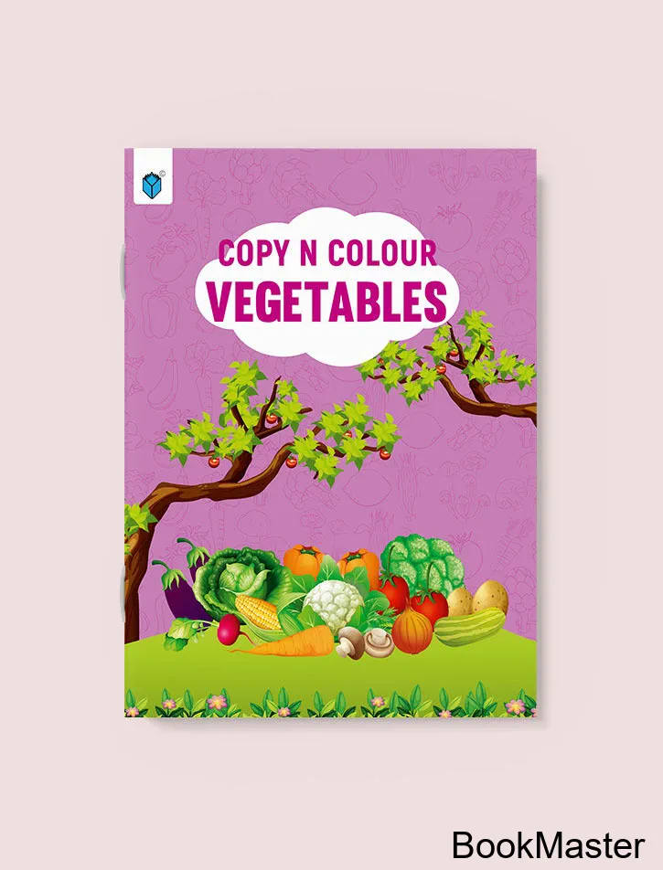 Copy N Colour Vegetables