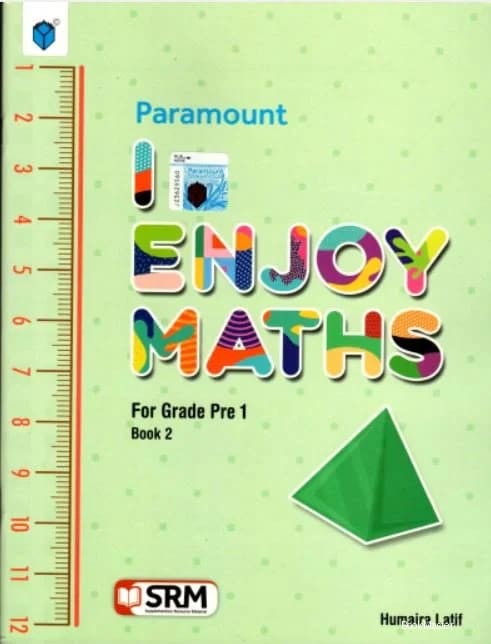 I Enjoy Maths Grade Pre 1 Book 2 (PCTB)