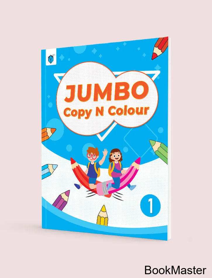 Paramount Jumbo Copy N Colour Book 1