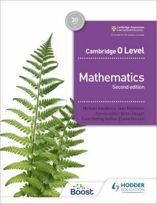 Hodder Cambridge O Level Mathematics 2nd Ed