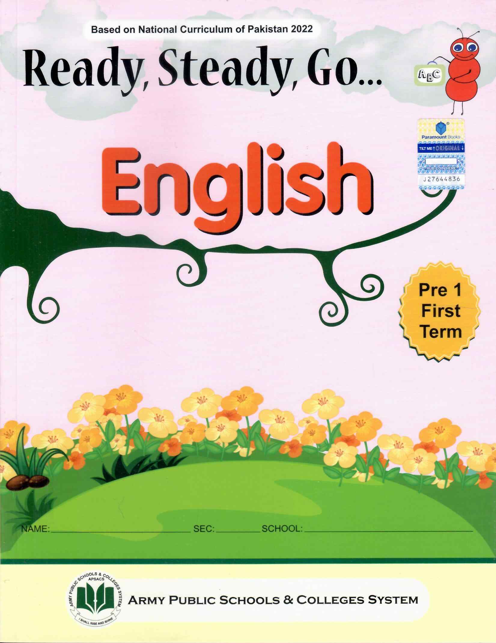 APSACS : Ready, Steady, Go… First Term (Pre-1 · English)