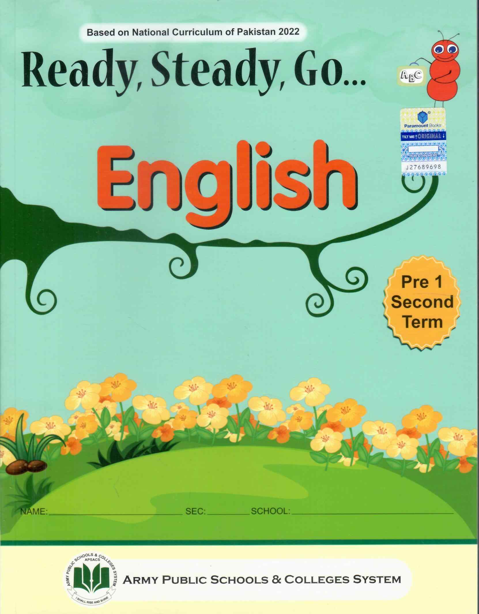 APSACS : Ready, Steady, Go… Second Term (Pre-1 · English)