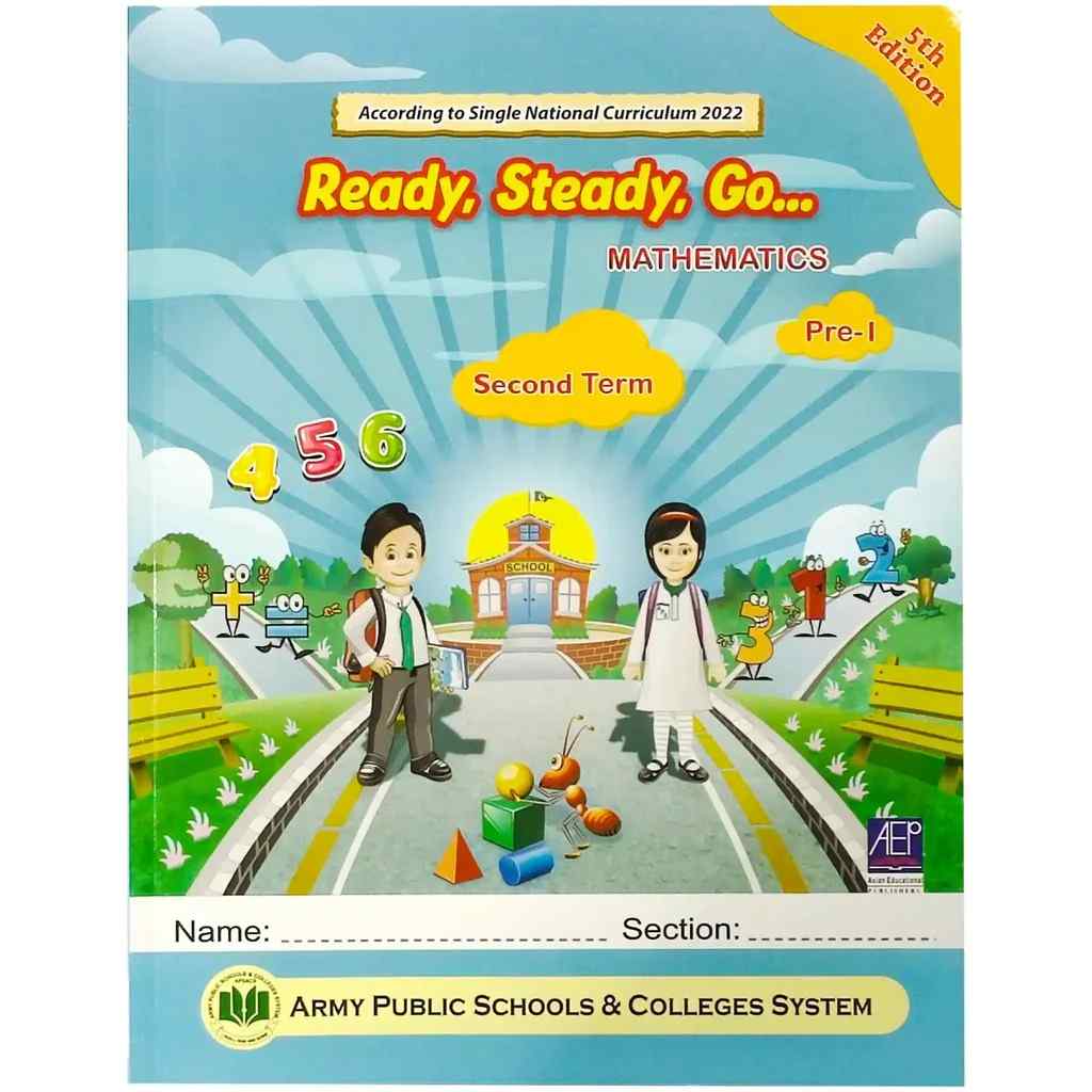 APSACS : Ready, Steady, Go… Second Term (Pre-1 · Maths)