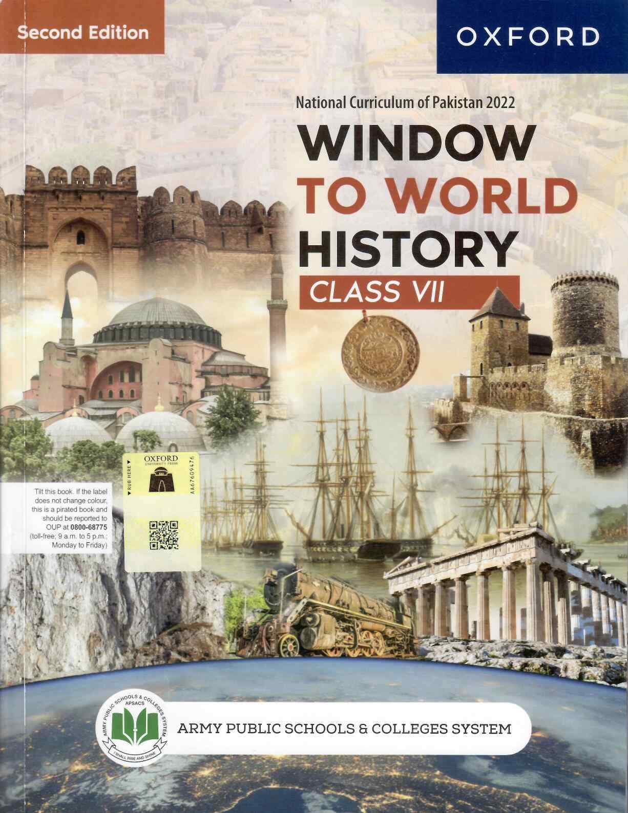 APSACS : Window to World History (Second Edition) (Class VII)