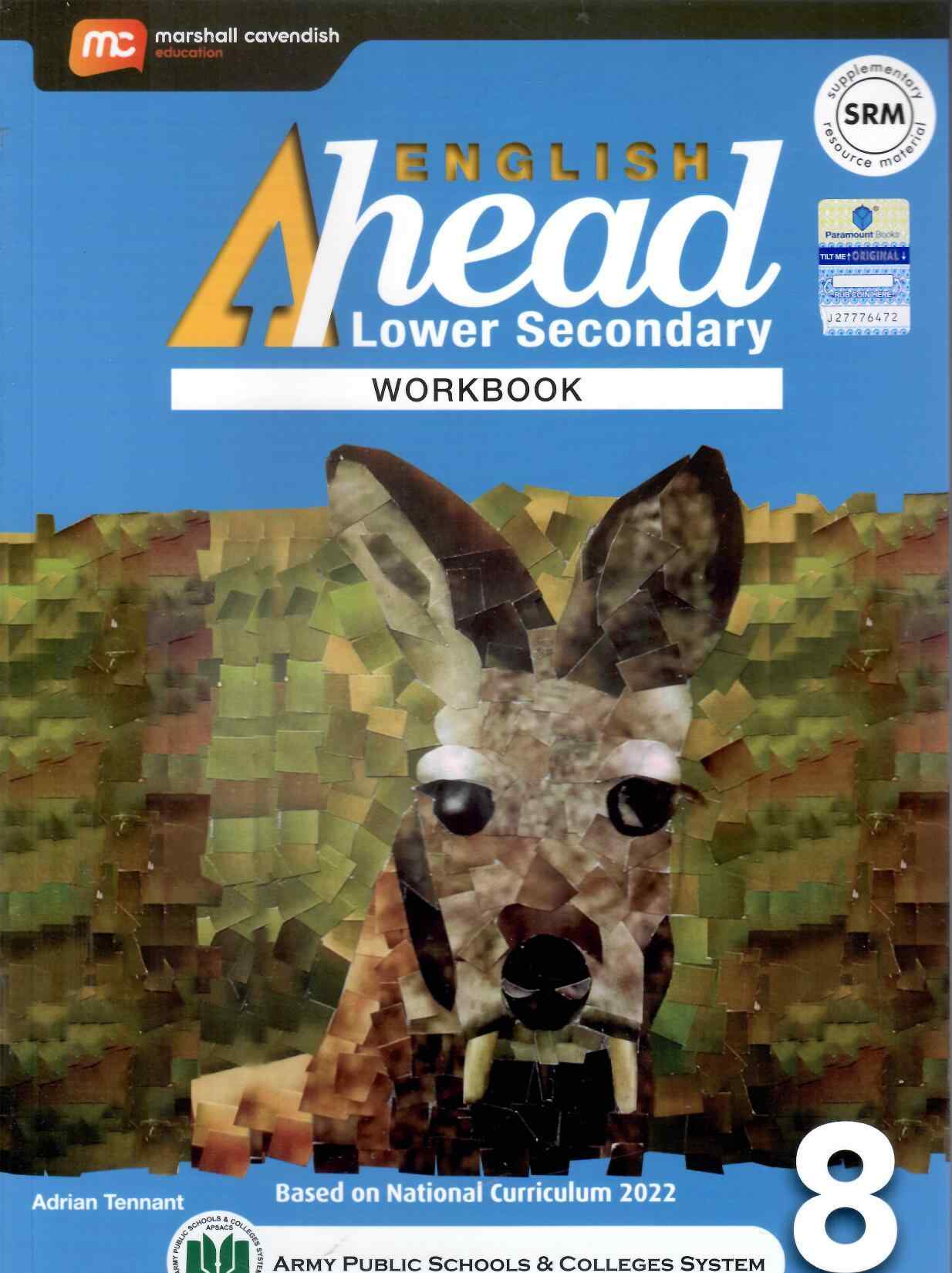 APSACS : English Ahead — Workbook (SRM) (Class VIII)