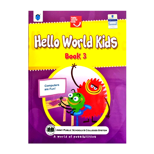 APSACS : Hello World Kids — Book 3 (Class III · Computer)