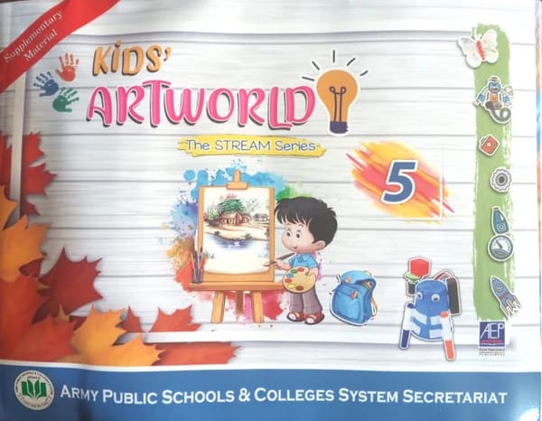 APSACS : Kids' Artworld — The STREAM Series, Book 5 (SRM) (Class V · Art)