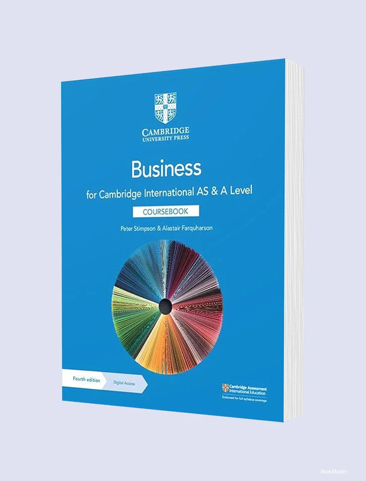 Cambridge International AS and A Level Business Coursebook with Digital Access (2 Years) 4ED