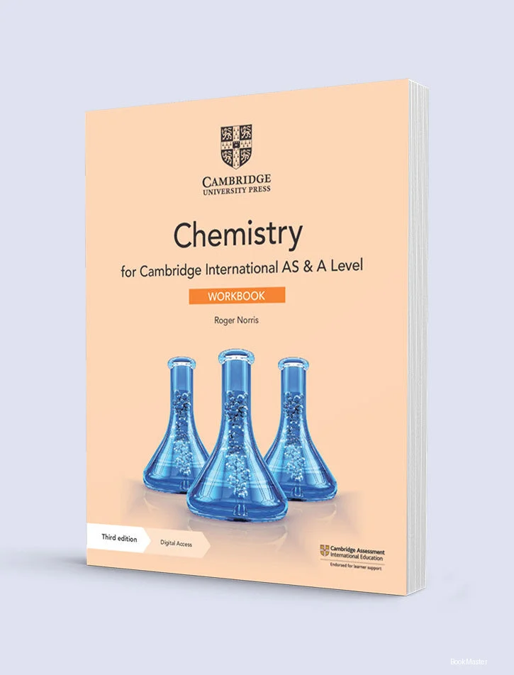 Cambridge International AS & A Level Chemistry Workbook with Digital Access (2 Years) 3ED