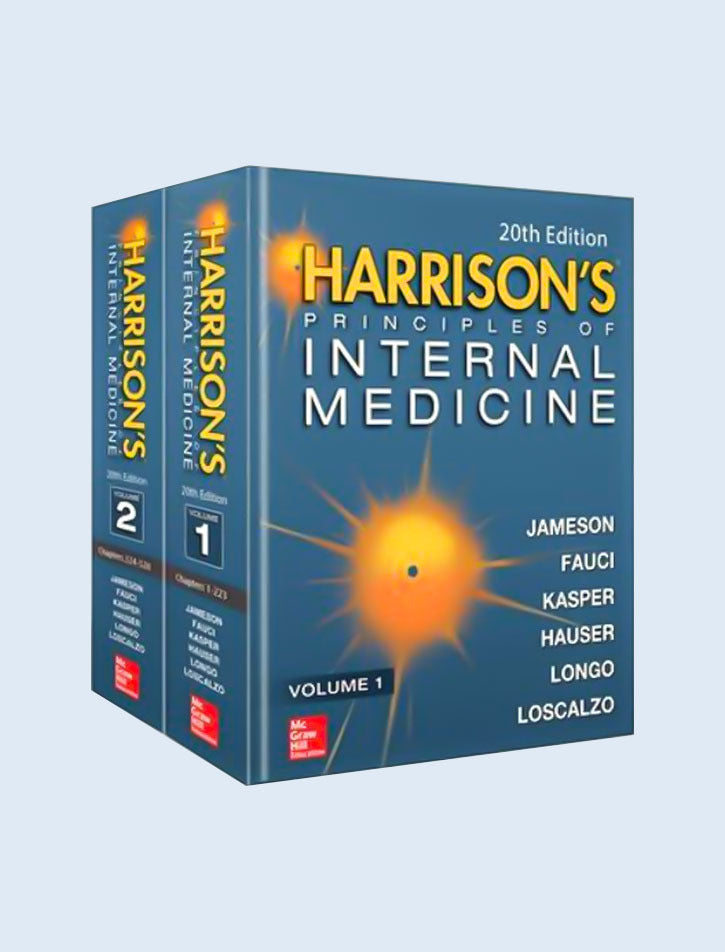 Harrison's Principles of Internal Medicine 2-Vols Set 20ED