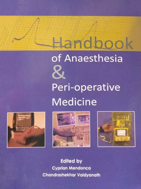 Handbook of Anaesthesia & Peri-Operative Medicine