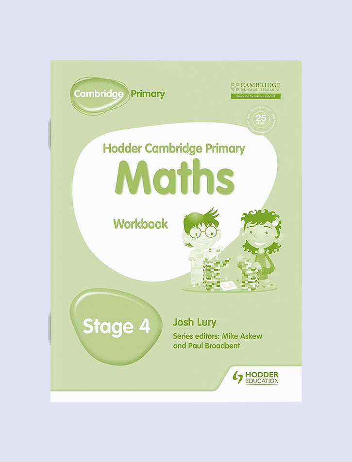 Hodder Cambridge Primary Mathematics: Stage 4 Workbook