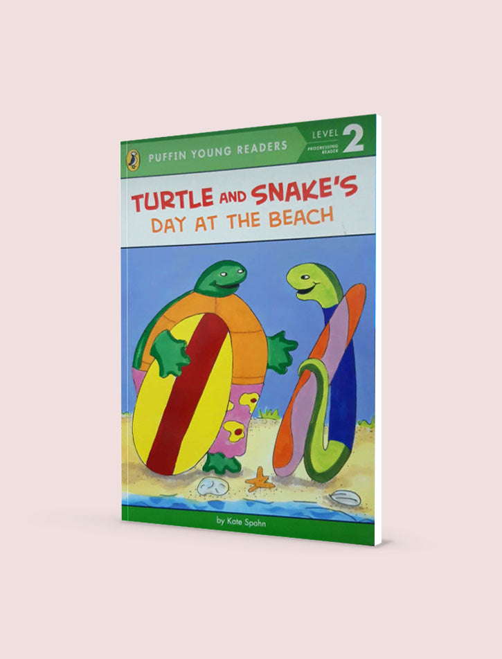Pyr Level-2: Turtle and Snake's Day at the Beach (Progressing Reader)