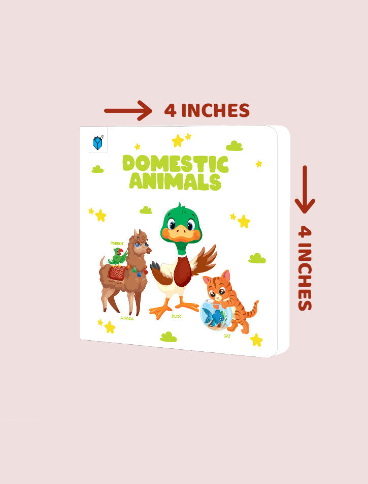 Paramount Little Hand's Board Book Domestic Animals