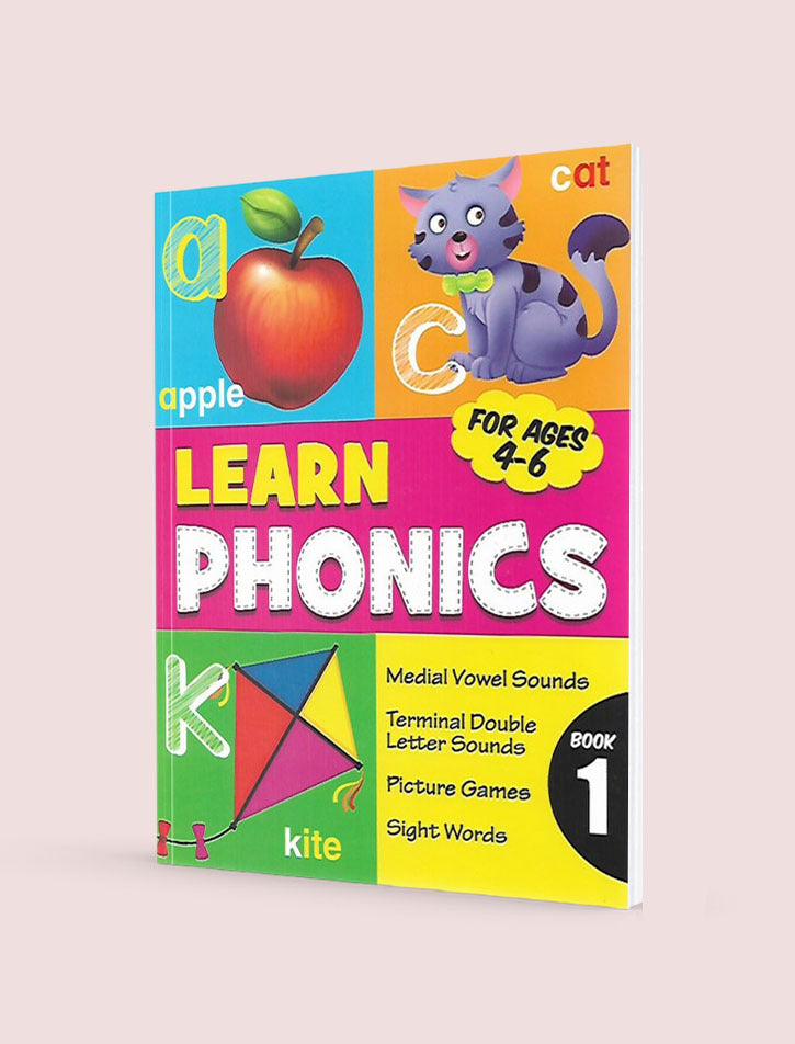 Learn Phonics Book-1 (Ages 4-6)