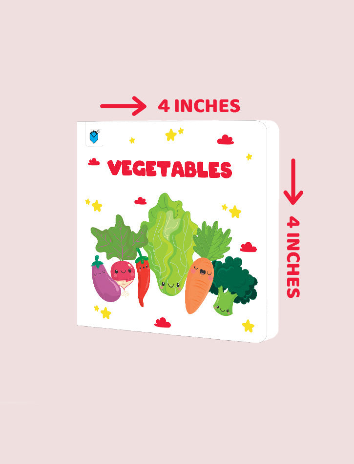 Paramount Little Hand's Board Book Vegetables