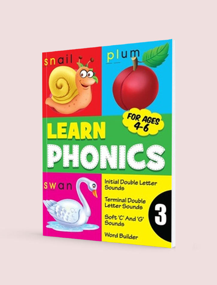 Learn Phonics Book 3 (Ages 4-6)