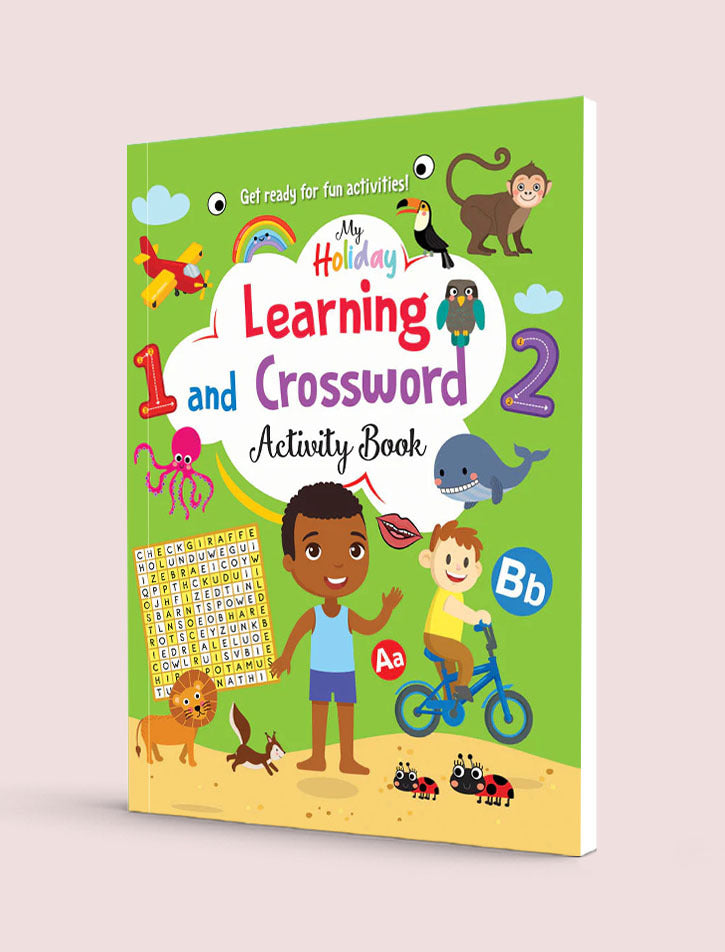 My Holiday Learning and Crossword Activity Book Get Ready for Fun Activities!