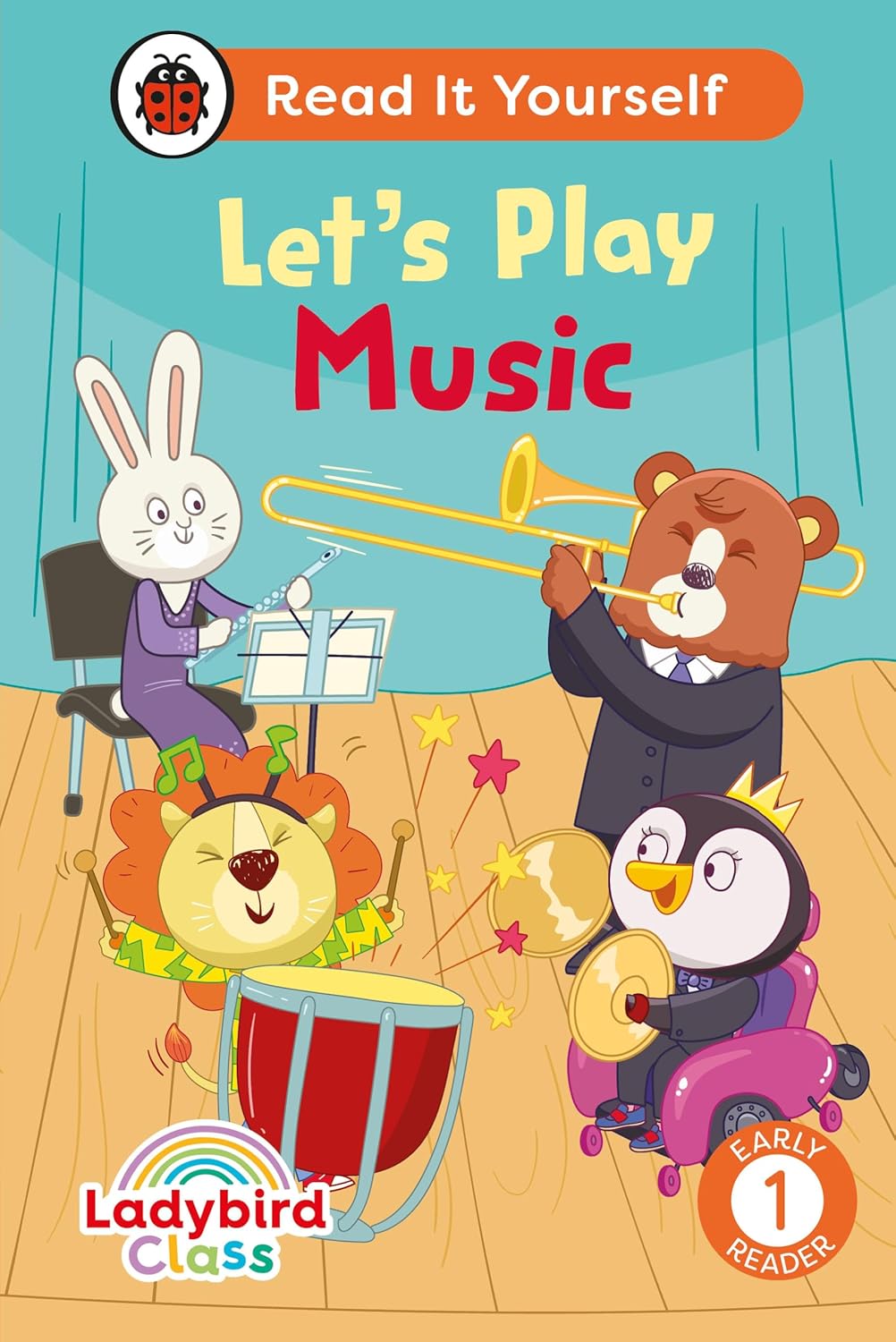 Riy: Lets Play Music Level 1 Early Reader Ladybird Class (Large)