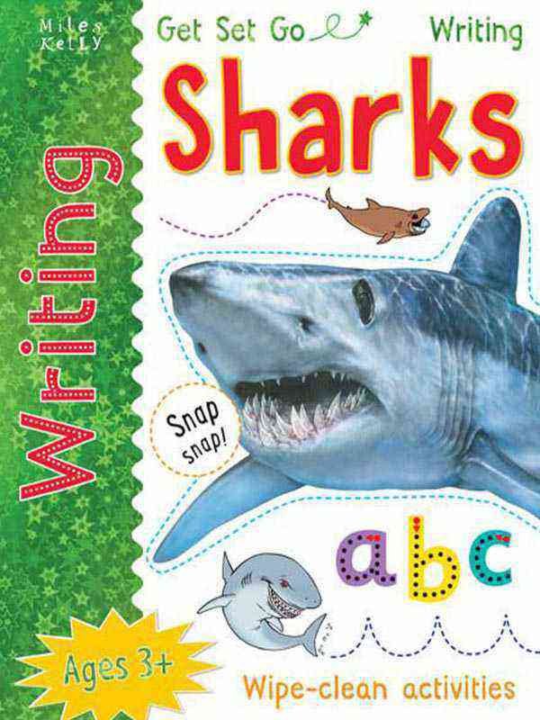 Get Set Go Writing: Sharks Ages 3+