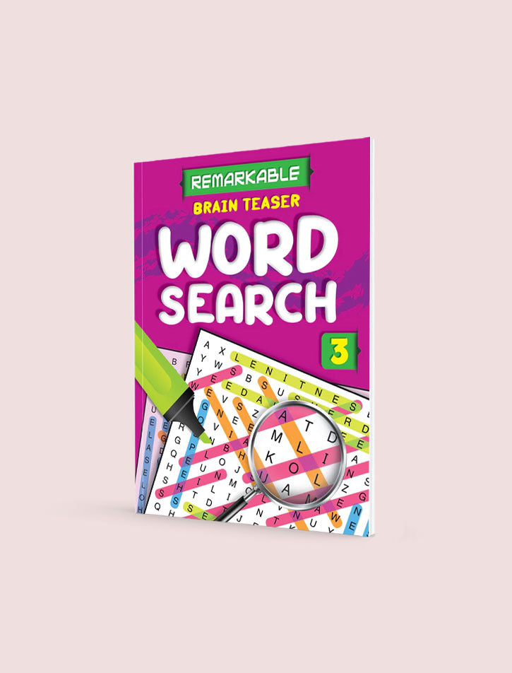 Remarkable Brain Teaser Word Search 3