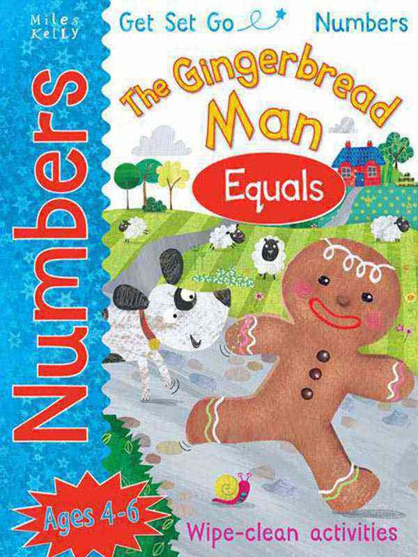 Get Set Go Numbers: The Gingerbread Man Equals
