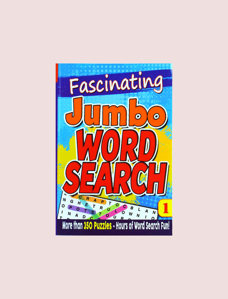 Fascinating Jumbo Word Search Book-1