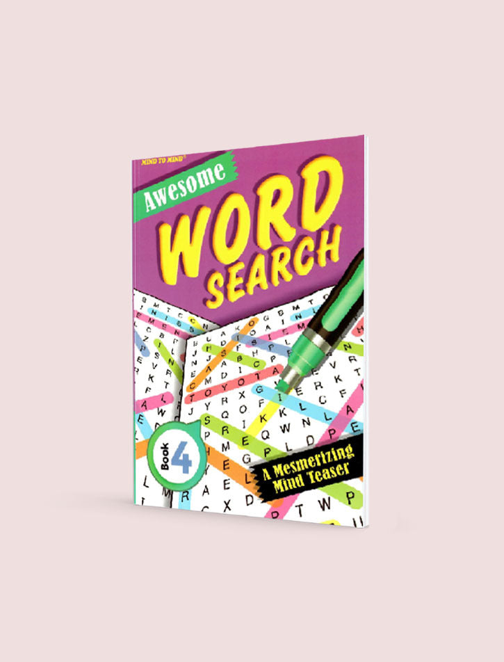 Awesome Word Search Book-4