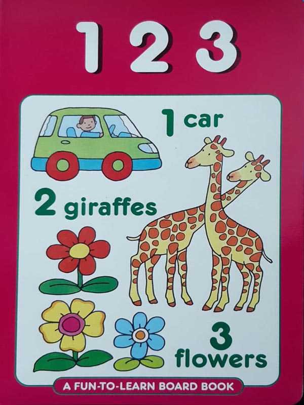 A Fun-to-Learn Board Book: 123