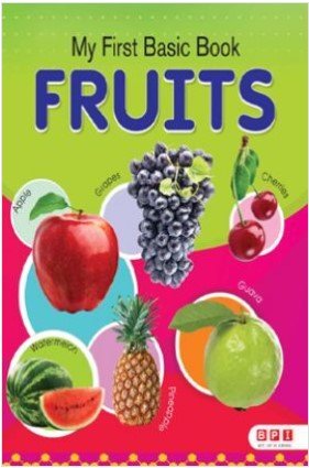 My First Basic Book Fruits