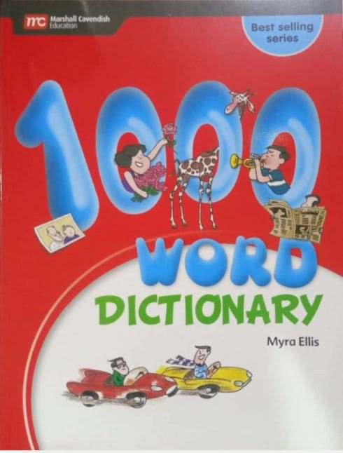 1000 Words Dictionary (Red)