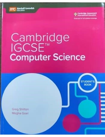 Cambridge IGCSE Computer Science Student's Book