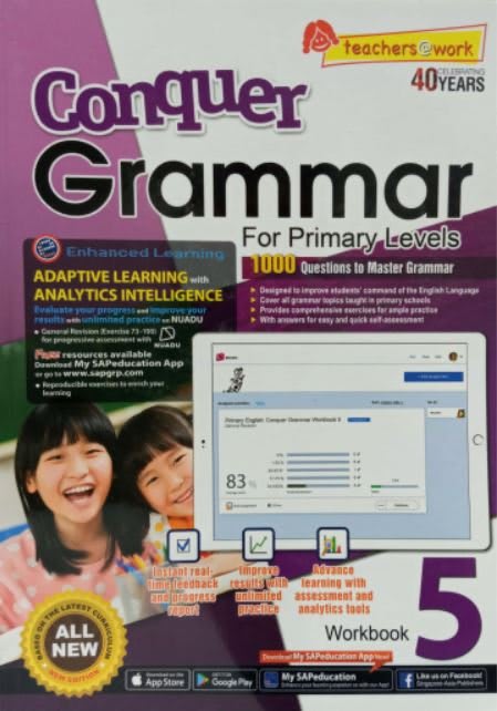 Conquer Grammar: Workbook-5 for Primary Level