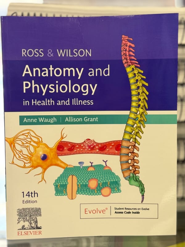 Ross & Wilson Anatomy and Physiology in Health and Illness 14th Edition