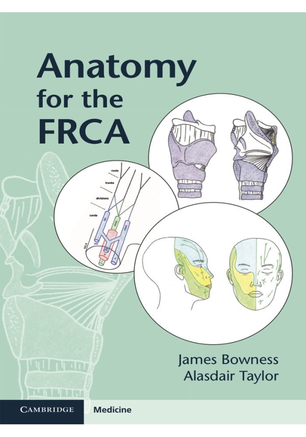 Anatomy for the FRCA 1st Edition