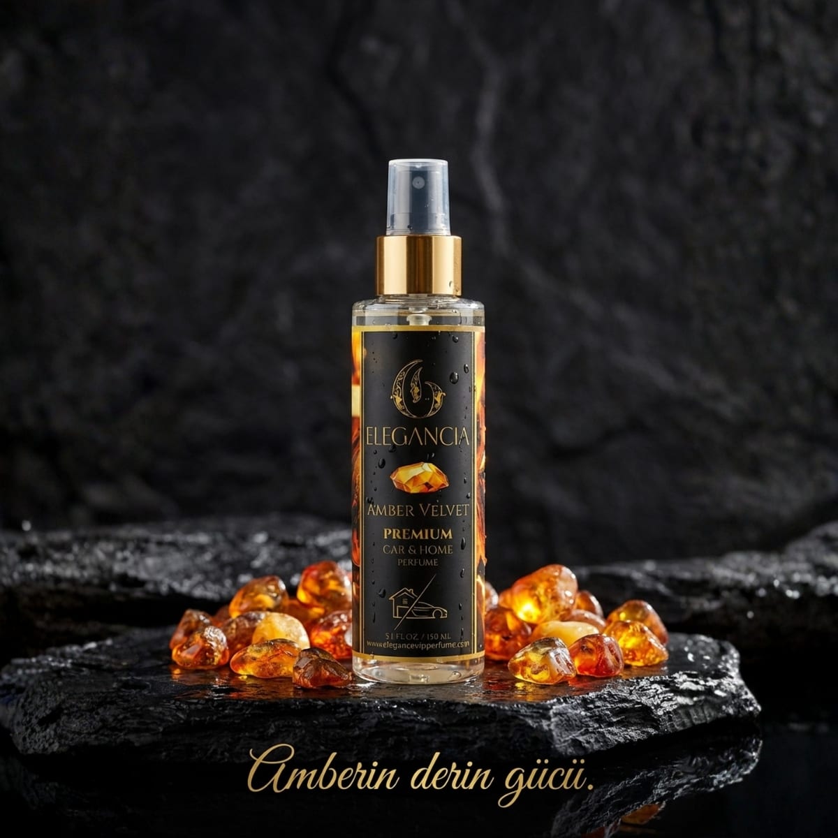 Elegancia Amber Velvet Premium
