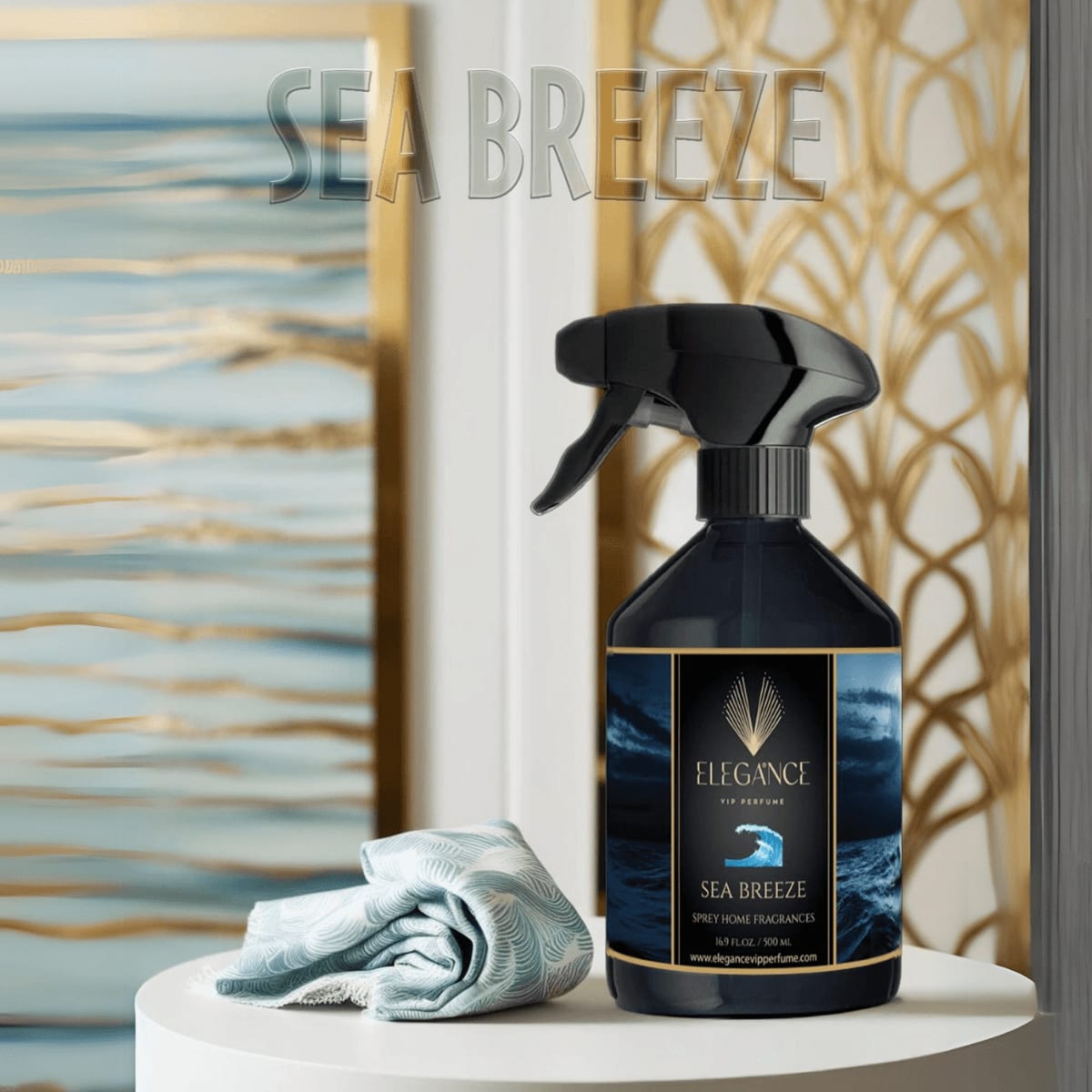 Deniz Esintisi Oda Spreyi 500 ml – Ferahlatıcı ve Kalıcı Deniz Havası | Sea Breeze Elegance Home Fragrance