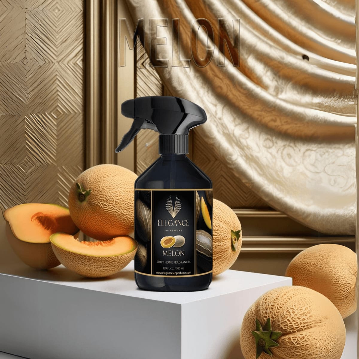 Kavun Kokulu Oda Spreyi 500 ml – Ferahlatıcı Meyvemsi Kalıcılık | Melon Elegance Home Fragrance