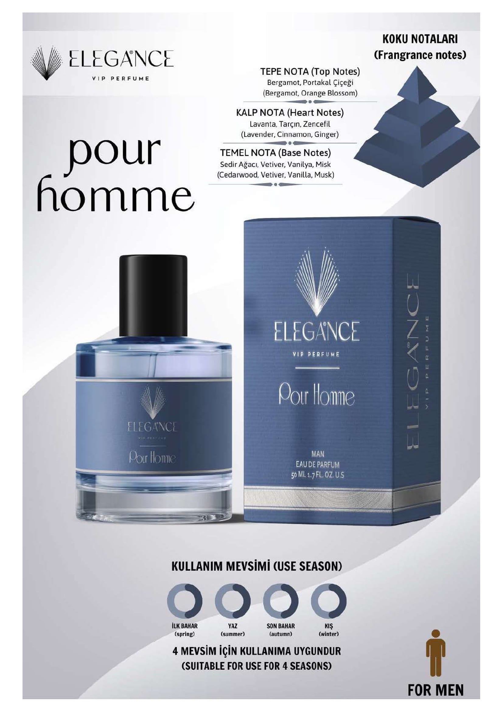 Pour Homme Eau De Parfum For Men