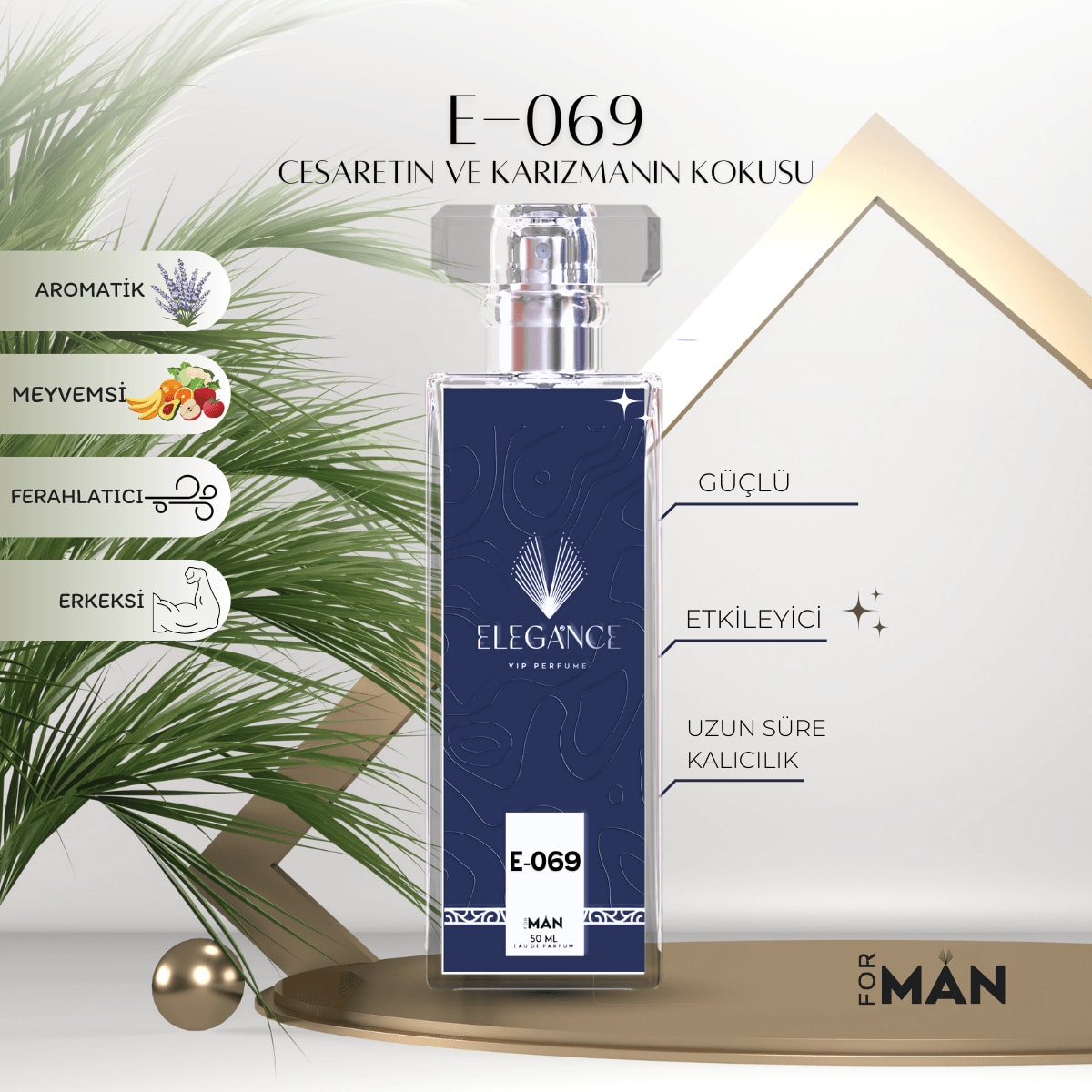 E-069 Eau De Parfum For Men