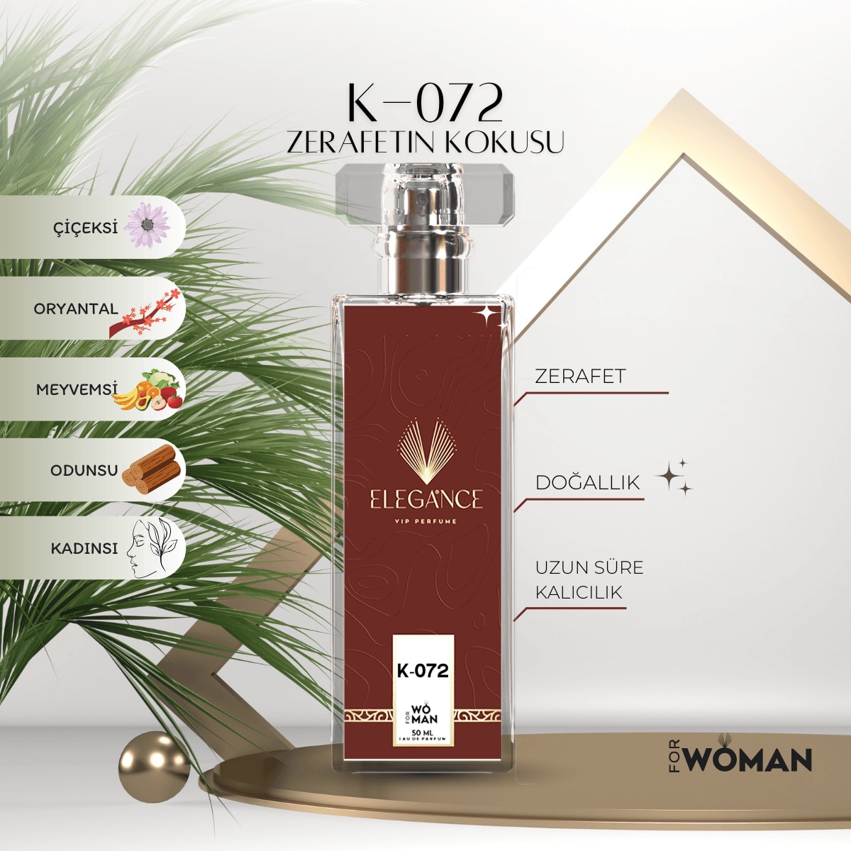 K-072 "Lady Millıon" Eau De Parfum For Women