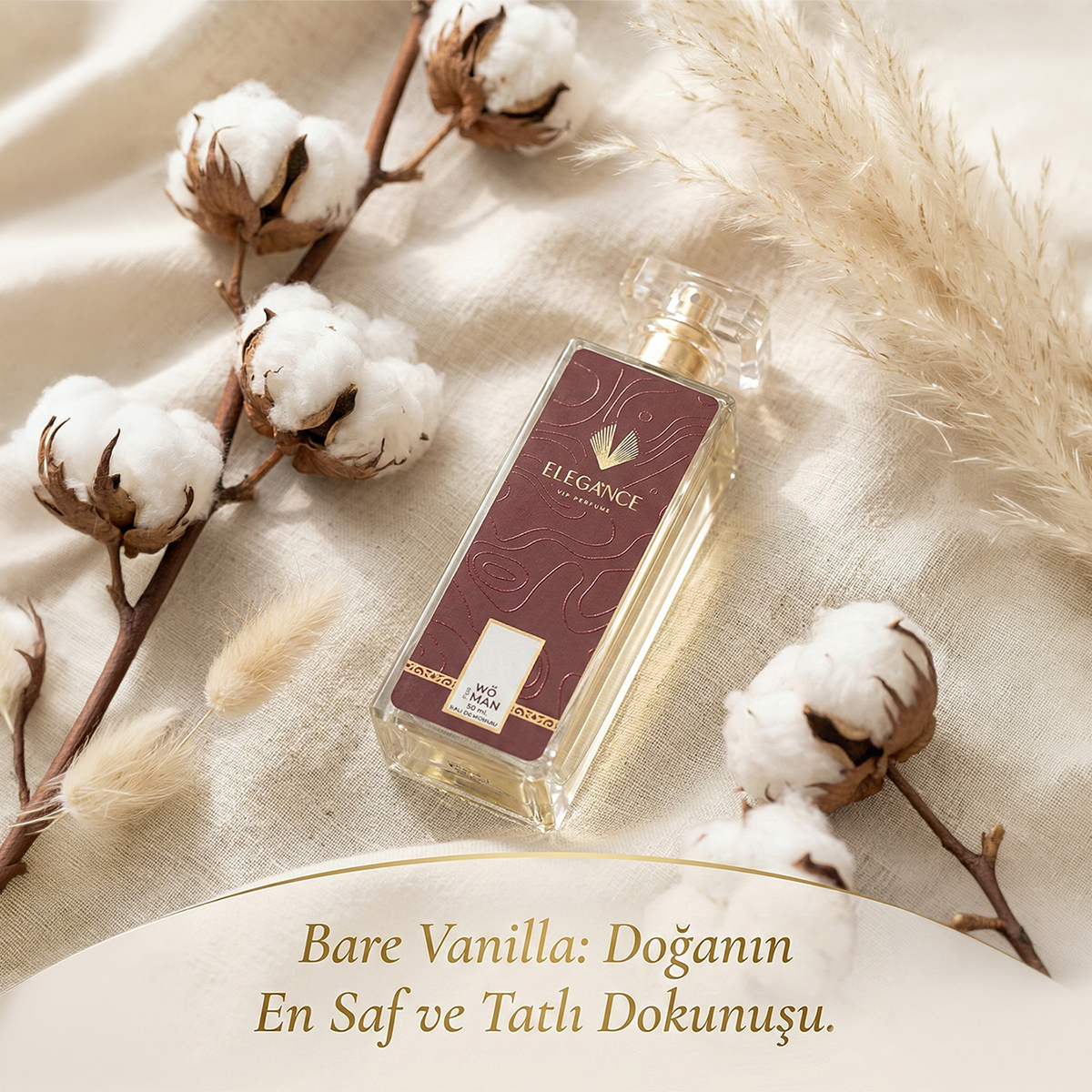 Bare Vanilla Edp 50 ml – Tatlı ve Vanilyalı Kadın Parfümü (K-069)