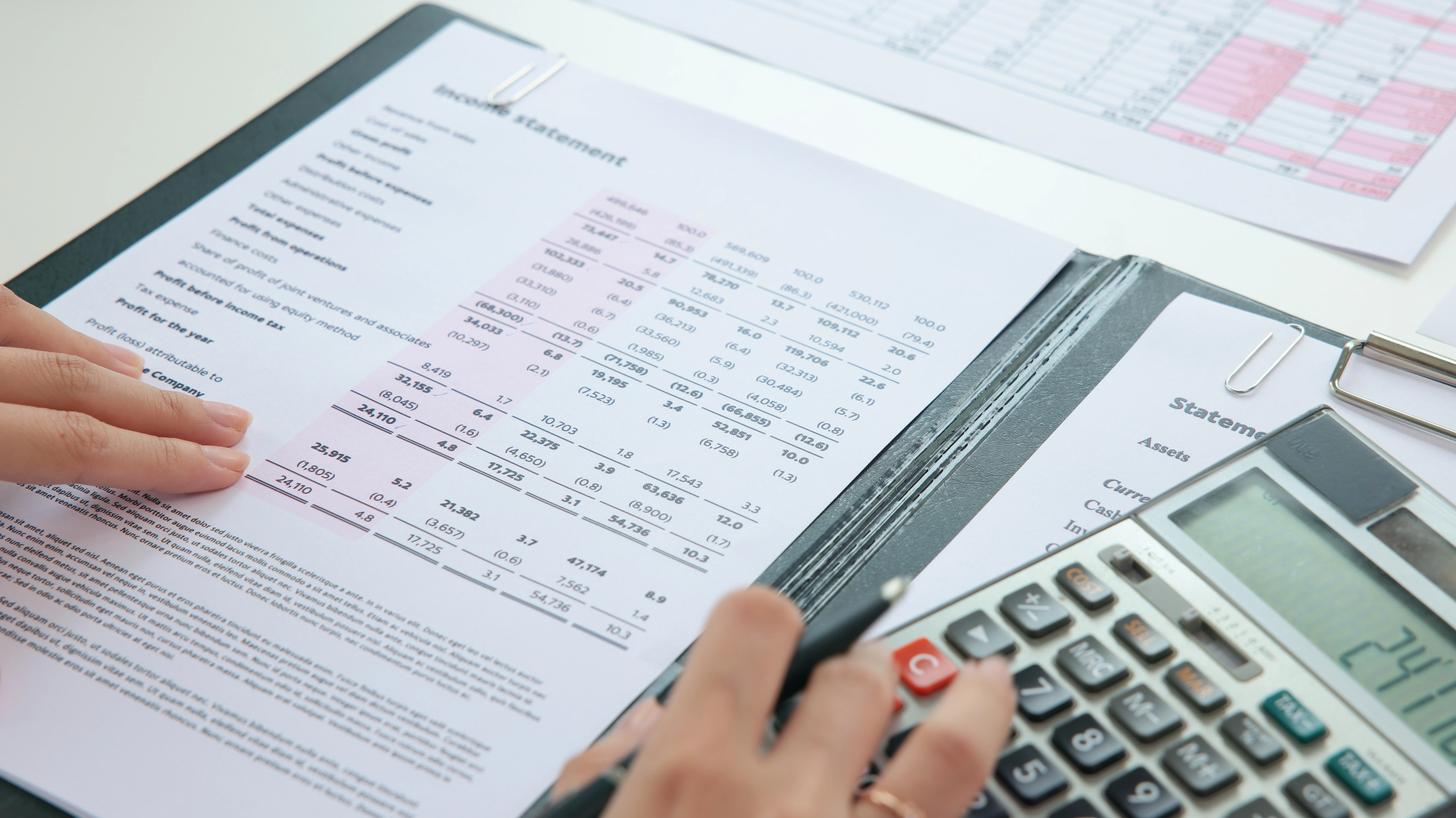 CPA documenting internal controls and process narratives