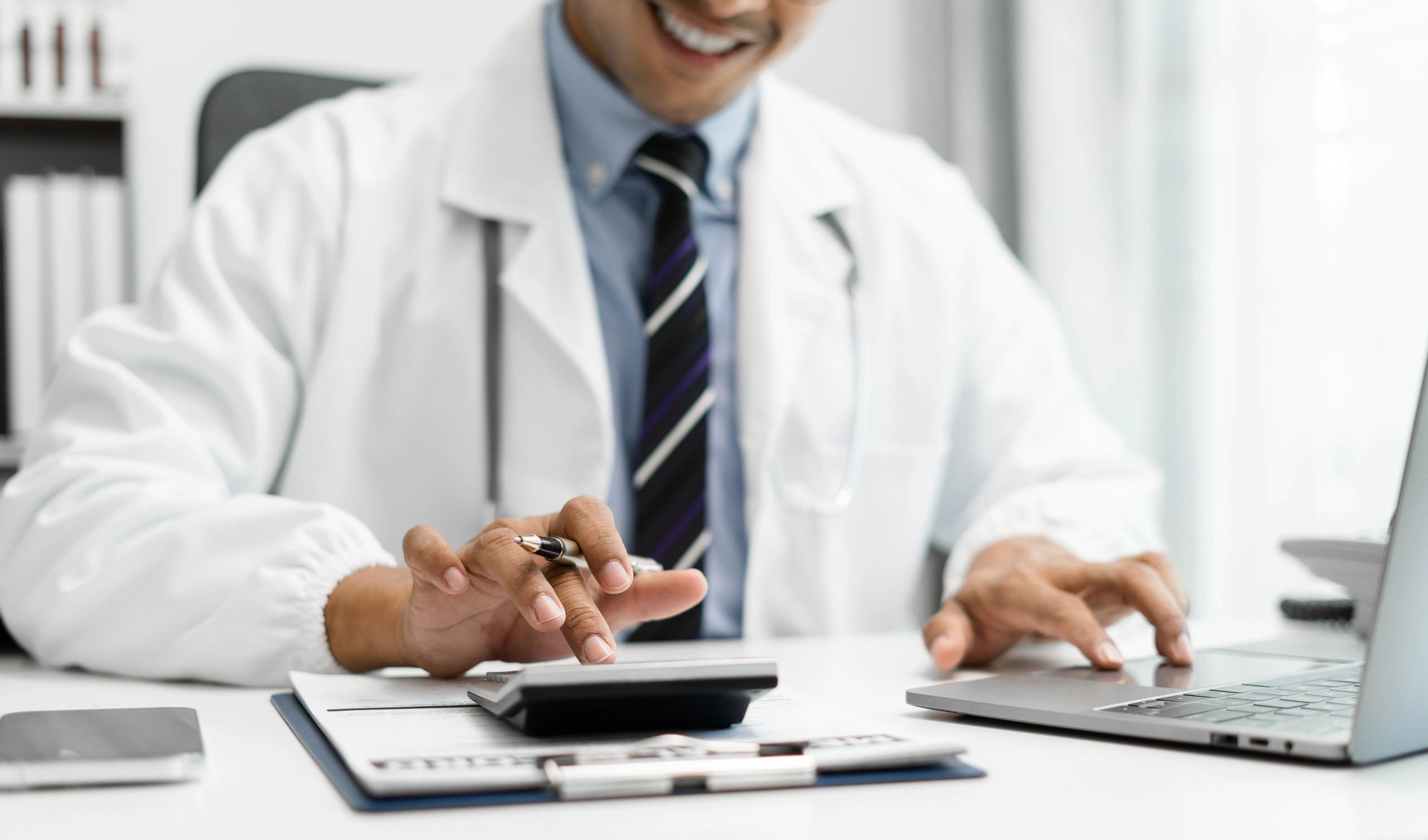 CPA preparing a Medicare cost report for a hospice provider