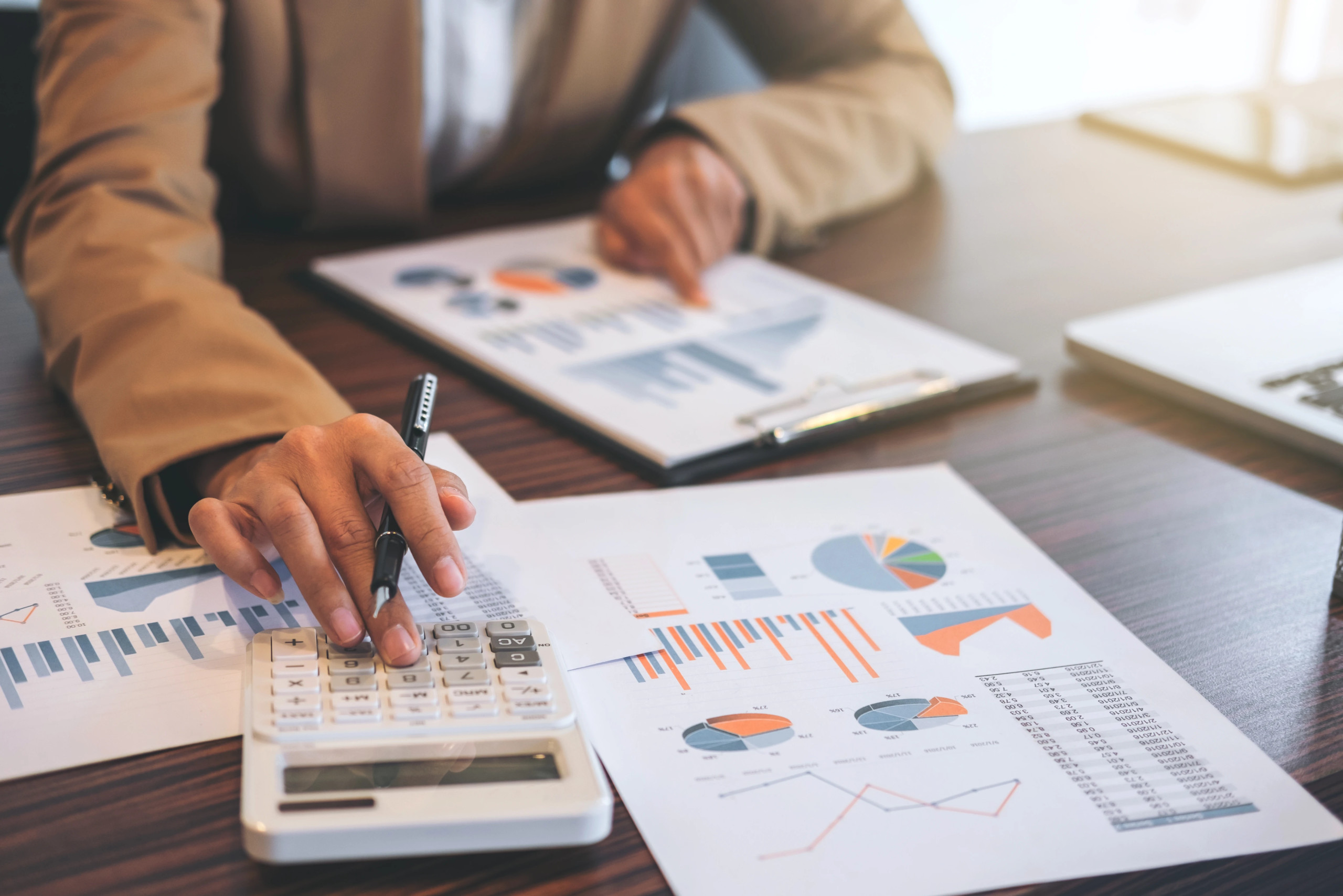 Tax team preparing compliant federal and state filings