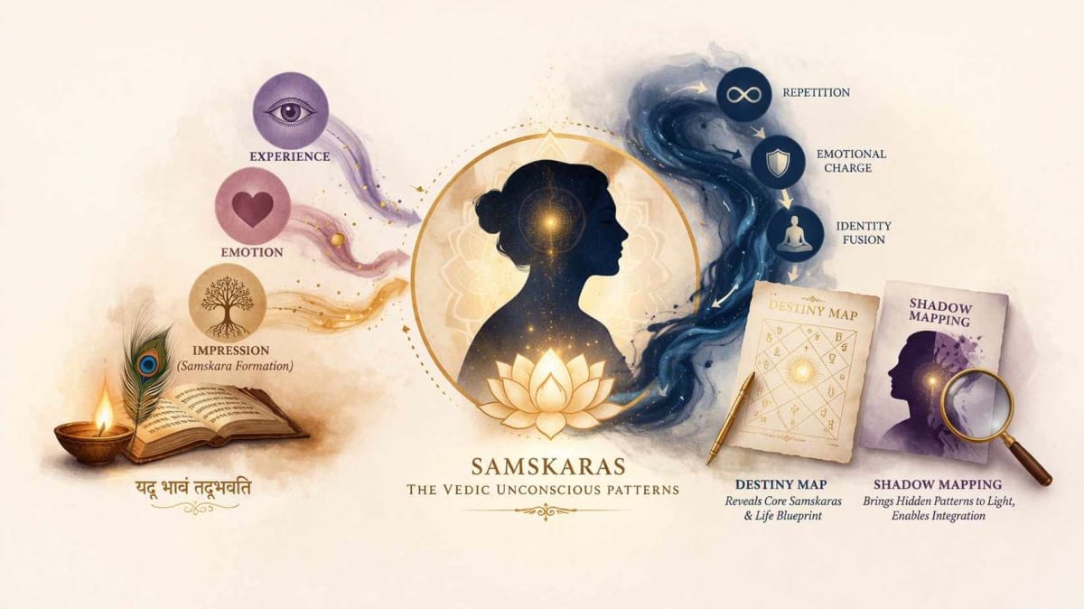 What Are Samskaras? The Vedic Science of Unconscious Patterns