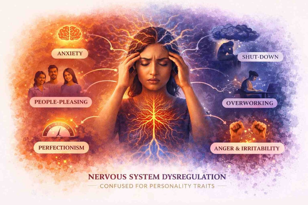 Signs Your Nervous System Is Dysregulated (And You've Mistaken It for Your Personality)